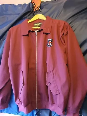 Vtg 90s MERC HARRINGTON JACKET MOD SKA CLARET UK XL U Want Find This Again • £72.67