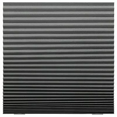 New Ikea Pleated Blinds Block-out No Drilling Needed 100x190 Cm - Dark Grey UK • £12.27