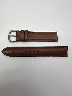 Hadley Roma 18R Brown Genuine Leather Watch Band - Made In USA - NWOT • $22.99