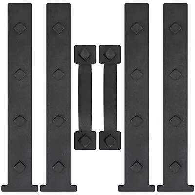 Magnetic Decorative Garage Door Hinges Hardware Kit Attractive Curb Appeal Fa... • $26.54