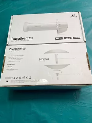 NEW In Box - Ubiquiti Networks PBE-5AC-500 PowerBeam AC Wireless Access Point • $30