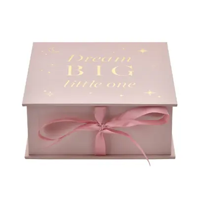 Bambino Keepsake Box Dream Big Pink • £8.99