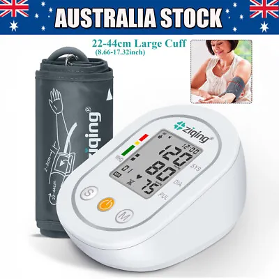 Digital Blood Pressure Monitor Upper Arm Automatic BP Machine Heart Rate Monitor • $25.19