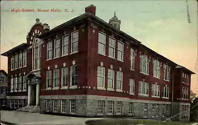 Mount Holly NJ High School C1910 Vintage Postcard • $6.63