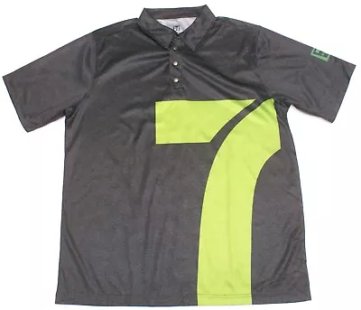 7 Eleven 7-11 Employee Work Uniform Short Sleeve Polo Shirt Mens Size Large • $15.29