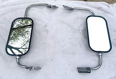 $168.99 • Buy Vintage LN Driver & Pass Jr. West Coast SS Chrome Door Mirrors Van Pickup Truck