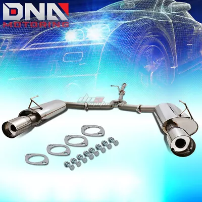 4 Dual Tip Stainless Steel Exhaust Catback System For 04-08 Maxima A34 V6 • $218.88