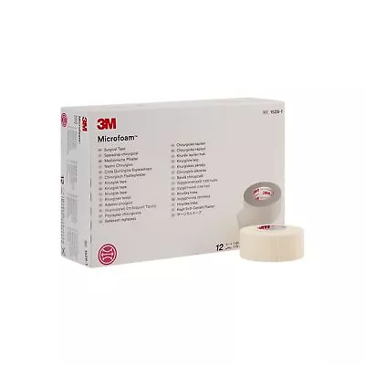 Direct Collection 3M Microfoam Surgical Tape 1  X 5 1/2 Yd Stretched Box Of 12 • $46.68