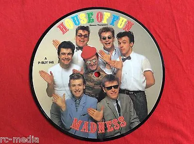 £19.99 • Buy MADNESS - House Of Fun - Original UK 7  Picture Disc Single (Vinyl Record)