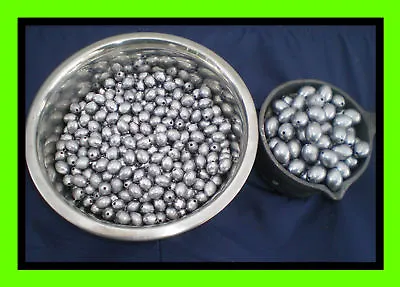 100 Egg Sinkers 1/4 Oz.  Plus 25 #7 Swivels Good Quality From Do-it Mold • $22.99