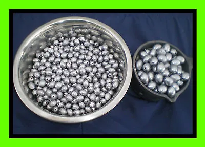 50 Egg Sinkers 1/4 Oz.  Plus 25 #7 Swivels Good Quality From Do-it Mold • $15.99