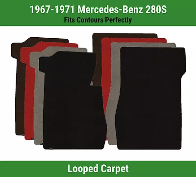 Lloyd Classic Loop Front Row Carpet Mats For 1967-1971 Mercedes-Benz 280S  • $93.99