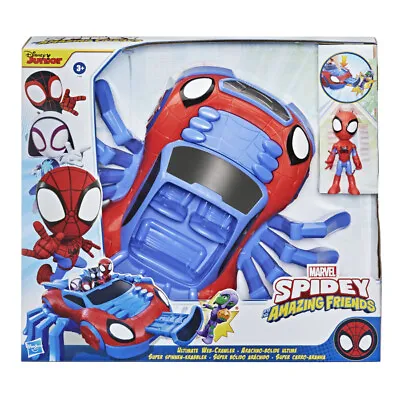 Spider-man Toy Car Spidey & His Amazing Friends Ultimate Web Crawler • £42.99