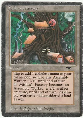 Antiquities MTG  Mishra's Factory Summer  Magic Rare   • $69.99