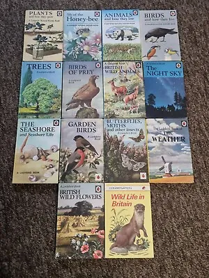 14 Vintage Ladybird Books Natural History Series 536 651 John Leigh-Pemberton B3 • £45