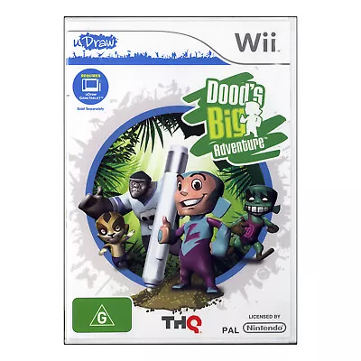 Doods Big Adventure Nintendo Wii - NEW Sealed - Requires UDraw Game Tablet • $4.45