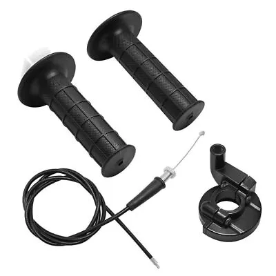 Fit For Mini Baja Mb165 Mb200 Doodlebug Bike Throttle Handle Grips Grip Cable • $10.65