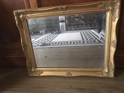 £34 • Buy Beautiful Antique Victorian Baroque Ornate Frame Mirror Inches 19-15