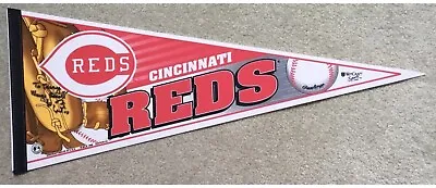 Cincinnati Reds Marge Schott Signed WinCraft MLB Baseball Pennant Excellent  • $15.95