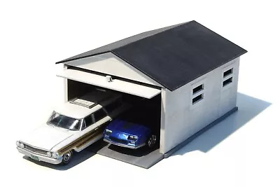 AMT NEW Mini Garage Snap-Together 1:64 Scale Model Kit Skill 1 AMT1361 • $14.95