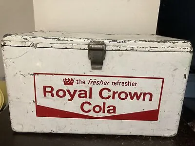 Vintage 1950’s ? Royal Crown Cola 22” Cooler By Progress Refrigerator Co. • $200