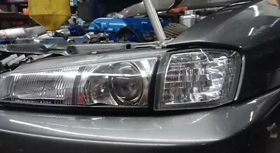 $50 • Buy P2M Phase 2 Clear Front Corner Lights Lamps Set For Nissan Silvia S14 Kouki New