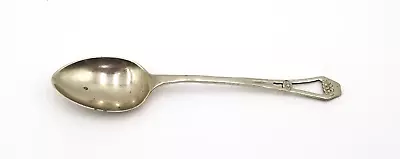 Dainty Antique  Reticulated Handle Demitasse Spoon W/Flowers - EPNS ~ OA1-3b • $6