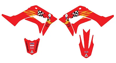 Honda Woody Graphics Crf110 Graphics Decal Kit 2019 2024 Mx Decals Stickers • $49.95