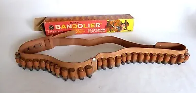 Vintage 1958 Mattel Bandolier Winchester Fanner 50 Toy Bullet 32 Belt (w/box) • $275