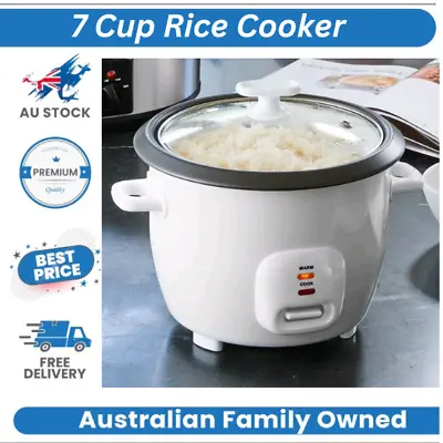 2.5L ANKO Rice Cooker Electric Portable Mini Rice Steamer 7Cup Non-stick Bowl • $17.99