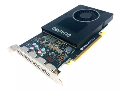 HP Nvidia Quadro P2000 5GB GDDR5 4x DP PCIe GPU • $205