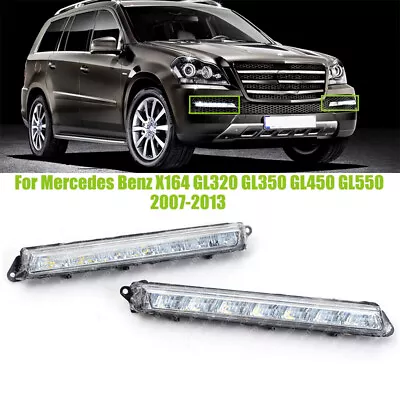 Pair For Mercedes Benz X164 GL320 GL350 GL450 GL550 2007-13 Front LED Fog Light • $116.36