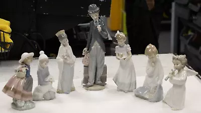 LLADRO Lot Of 7 Assorted Figurines •Free Shipping• • $299.99