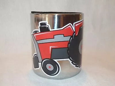 Massey Ferguson 1155 Magnetic CUP HOLDER With Original Artwork Decal By Lower Fo • $32.99