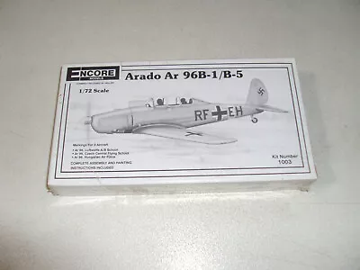 Encore Arado Ar 96b-1/b-5 In 1/72 Scale • $15