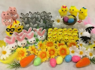 Easter Decorations Bunny Egg Daisy Lamb Chick Nest Bonnet Hat Arts & Crafts    • £3.29