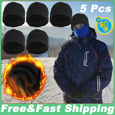 5 × Military Tactical Skull Cap Winter Warm Fleece Windproof Ski Beanie Hats US • $15.25