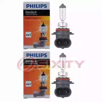 2 Pc Philips Low Beam Headlight Bulbs For Saab 9000 1993-1998 Electrical Tb • $15.40