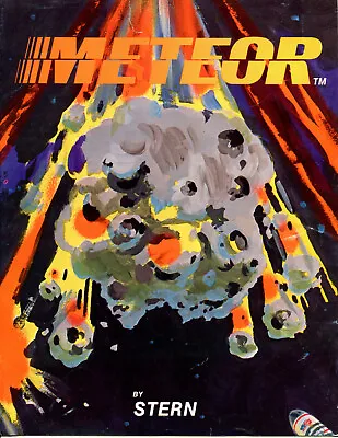 Meteor Stern Pinball - Flyer / Brochure / Ad  • $16.95