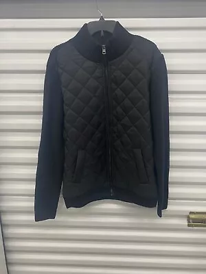 7 Diamonds Black Gatti Quilted Cotton Jacket NWT 175.00 • $110