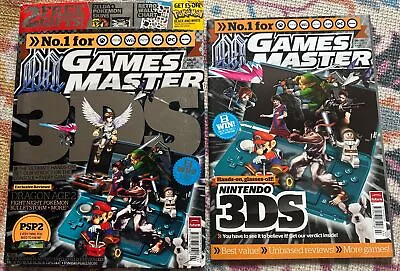 Issue 236 Games Master Magazine & 2 Free Gifts April 2011 Hands On Nintendo 3DS • £8.50