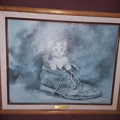 Marty Bell Paintings Big Daddy’s Shoe One Of Marty’s Sentimental Favorites 14×18 • $1100