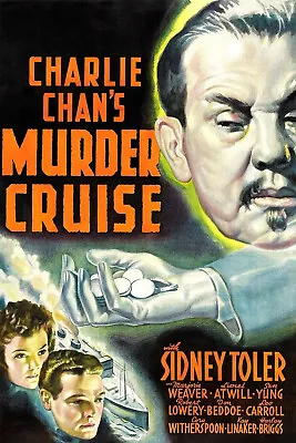 Charlie Chan's Murder Cruise - 1940 - Public Domain DVD • £5