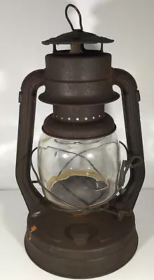 £19.99 • Buy VINTAGE “VERITAS ODIN” PARAFFIN OIL STORM HURRICANE LAMP LANTERN 36cm Tall