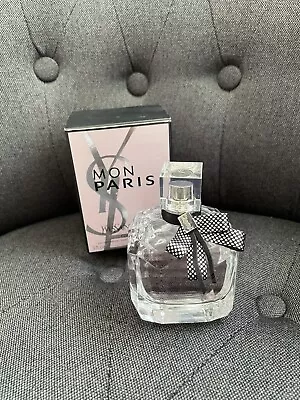 £66.99 • Buy YSL MON PARIS EAU DE PARFUM SPRAY 90ML Used