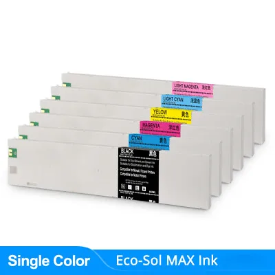 6*220ML Eco Sol Max Compatible Ink Cartridge For Roland RF640 BN20 RS-540 VS-640 • $280