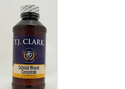 T.J. Clark Colloidal Mineral Concentrated Formula 4 Ounces **small Concentrate • $32.99