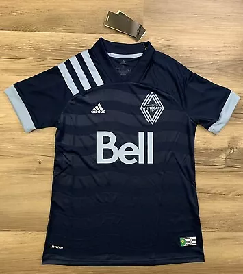 Adidas Vancouver Whitecaps FC MLS Soccer Jersey Women's Size S - Small - NWT $80 • $25.75