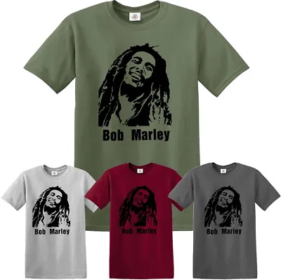 £9.95 • Buy Bob Marley Rasta T-Shirt Music Jamaica Rasta Gift Reggae Peace Tshirt Top Tee B2