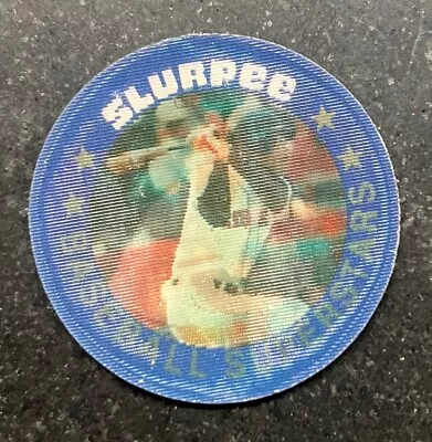 1986 7-11 Slurpee Coin Mideast Brett Boggs Rose #2 • $2